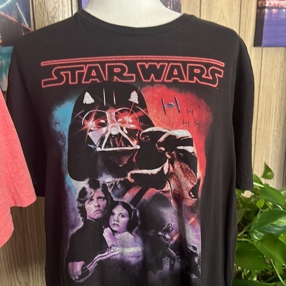 STAR WARS RETURN OF THE JEDI TEE SHIRT AND MARVEL SPIDER MAN SIZE LARGE SHORTS - Picture 9 of 17